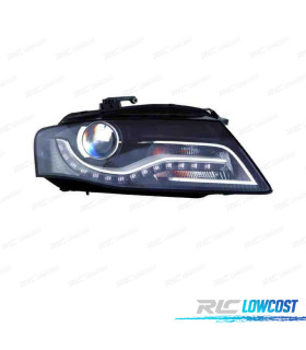 FAROL DIR XENON AUDI A4 08-11 FUNDO PRETO