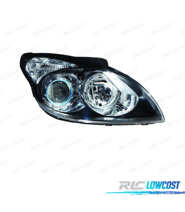 FAROL DIR HYUNDAI I30 07-12 FUNDO PRETO