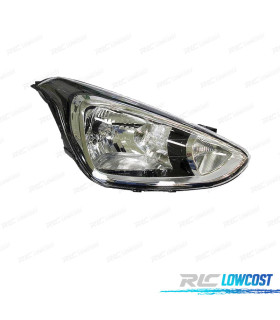 FAROL DIR HYUNDAI I10 13-20 PRETO