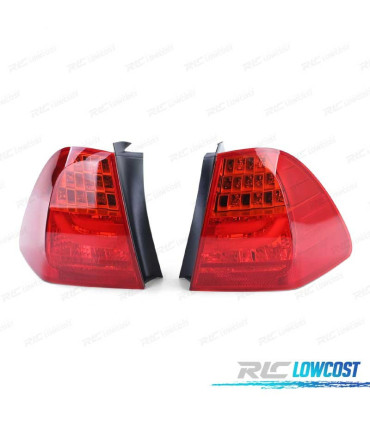 FAROLINS PARA BMW E91 TOURING RESTYLING 08-12 LED VERMELHO
