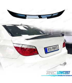 AILERON SPOILER BMW E60 03-09 LOOK M4 PRETO BRILHANTE
