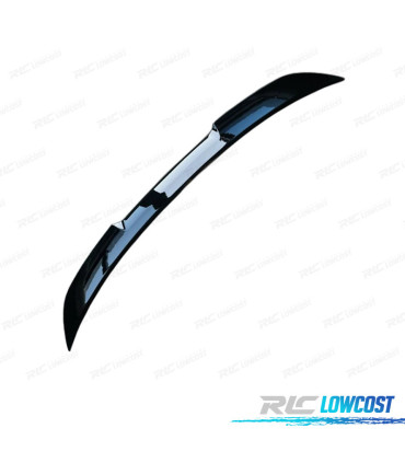 AILERON SPOILER BMW E60 03-09 LOOK M4 PRETO BRILHANTE