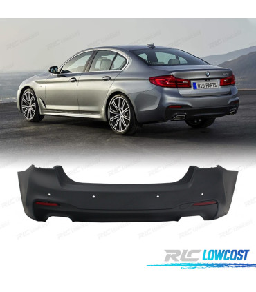 PÁRA-CHOQUES TRASEIRO BMW G30 17-19 LOOK M PERFORMANCE 535 540