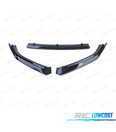 SPOILER LIP VOLKSWAGEN VW POLO 6C 14-17 PRETO BRILHANTE