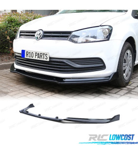 SPOILER LIP VOLKSWAGEN VW POLO 6C 14-17 PRETO BRILHANTE