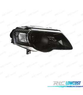 FAROL DIR OPTICAS VOLKSWAGEN VW PASSAT 05-10 FUNDO PRETO