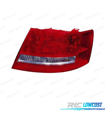 FAROLIM DIR PARA AUDI A6 04-08 BRANCO VERMELHO