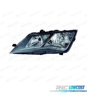 FAROL ESQ PARA SEAT LEON 12-16 FUNDO PRETO