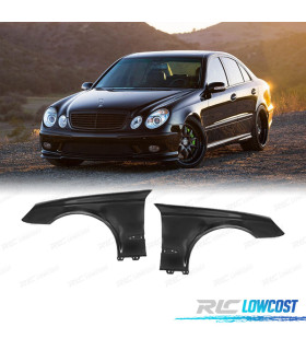 CONJUNTO GUARDA-LAMAS PARA MERCEDES CLASSE E W211 02-09 ALUMINIO