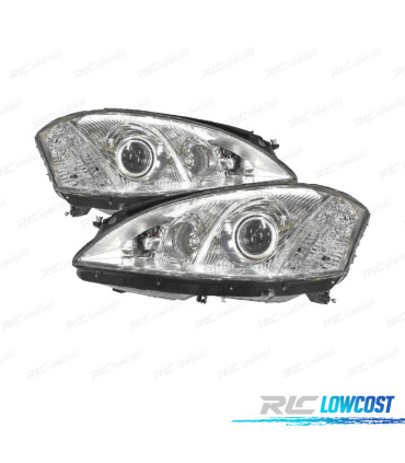 FARÓIS PARA MERCEDES S-CLASS W221 06-09