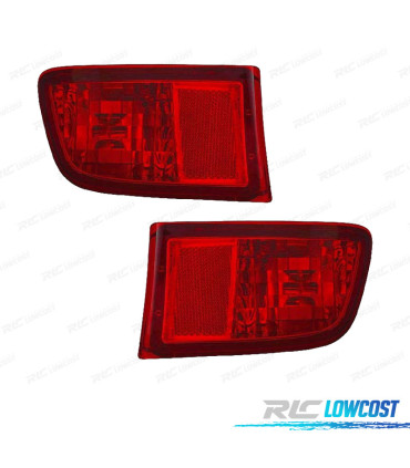 FAROLINS PÁRA-CHOQUES TRASEIRO PARA TOYOTA LAND CRUISER FJ120 03-08