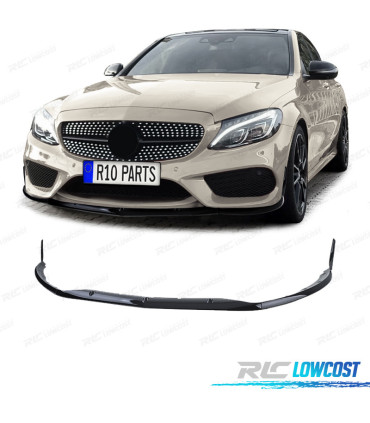 SPOILER LIP MERCEDES CLASE C W205 S205 14-21 LOOK SPORT