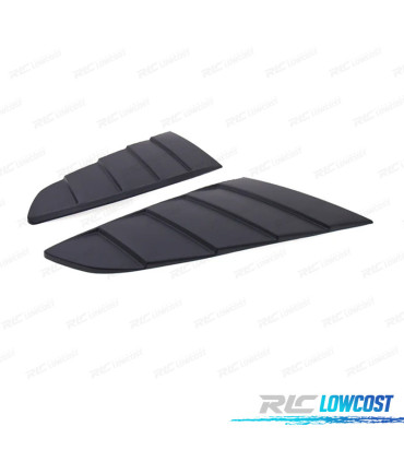 PERSIANA PARA VIDRO LATERAL FORD MUSTANG 15-22 LOOK GT500 PRETO