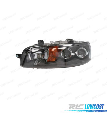 FAROL ESQ OPTICAS PARA FIAT PUNTO 99-03 FUNDO PRETO