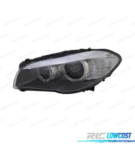 FAROL ESQ OPTICAS BI-XENON BMW SERIE 5 F10 F11 10-13