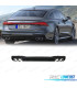 DIFUSOR AUDI A7 S LINE 19- LOOK S7 + PONTEIRAS DE ESCAPE CROMADO