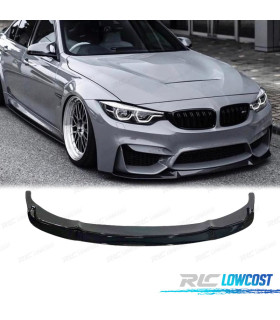 SPOILER LIP FRONTAL BMW F80 M3 F82 M4 PRETO BRILHANTE