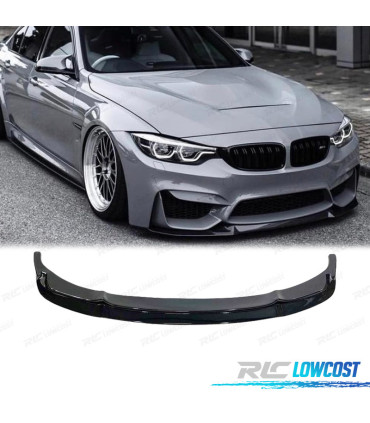 SPOILER LIP FRONTAL BMW F80 M3 F82 M4 PRETO BRILHANTE
