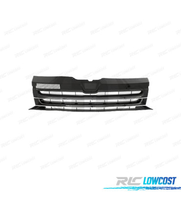 GRELHA FRONTAL DESPORTIVA VOLKSWAGEN VW T5 CARAVELLE MULTIVAN 10-15 PRETO BRILHANTE