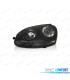 FAROL ESQ OPTICAS PARA VOLKSWAGEN VW GOLF V 03-08 FUNDO PRETO