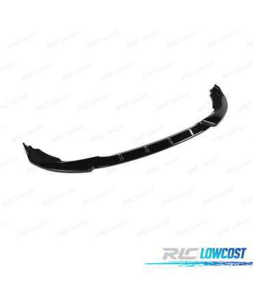 SPOILER LIP FRONTAL PARA BMW SERIE 3 G20 19- LOOK M PERFORMANCE II PRETO BRILHANTE