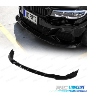 SPOILER LIP FRONTAL PARA BMW SERIE 3 G20 19- LOOK M PERFORMANCE II PRETO BRILHANTE