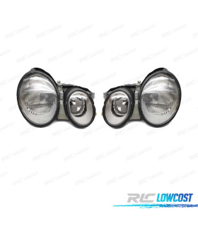 FARÓIS OPTICAS PARA MERCEDES W208 CLK 97-03