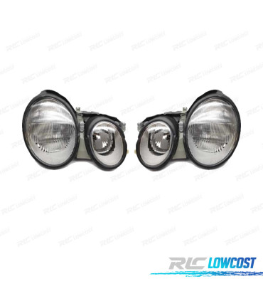 FARÓIS OPTICAS PARA MERCEDES W208 CLK 97-03