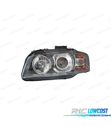 FAROL OPTICA XENON D2S ESQUERDA PARA AUDI A3 8P