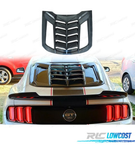 PERSIANA DE ÓCULO TRASEIRO PARA FORD MUSTANG 15-22 LOOK GT500 PRETO BRILHO