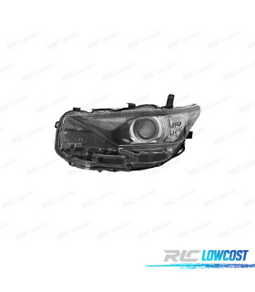 FAROL LED ESQ TOYOTA AURIS 15-19 FUNDO NEGRO