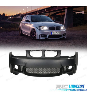 PARA-CHOQUES FRONTAL BMW E87 E82 E81 E88 LOOK 1M PDC SRA