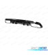 DIFUSOR MERCEDES CLASE C W205 4P 18-21 LOOK AMG PRETO BRILHANTE