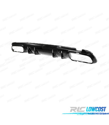 DIFUSOR MERCEDES CLASE C W205 4P 18-21 LOOK AMG PRETO BRILHANTE