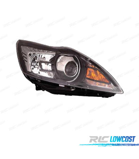 FAROL DIR XENON PARA FORD FOCUS III 08-10 FUNDO PRETO