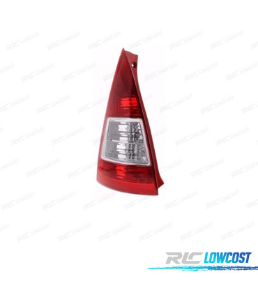 FAROLIN ESQ PARA CITROEN C3 02-10 VERMELHO BRANCO