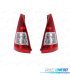 FAROLINS PARA CITROEN C3 02-10 VERMELHO BRANCO