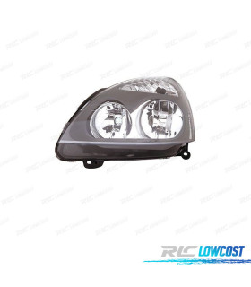 FAROL ESQ OPTICAS PARA RENAULT CLIO II 01-05 CINZENTO