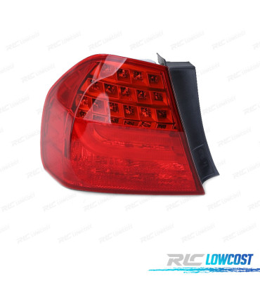 FAROLIN ESQ BMW E90 SEDAN 08-11 LED VERMELHO