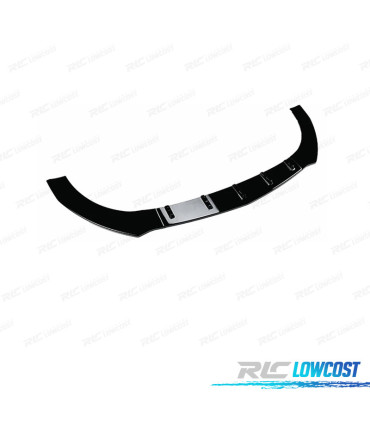 SPOILER LIP FRONTAL MERCEDES CLA W118 19- 35 LOOK AMG A35 PRETO BRILHANTE