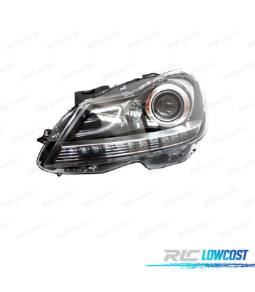 FAROL ESQ PARA MERCEDES CLASSE C W204 11-14