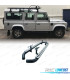 ESTRIBOS LATERAIS LAND ROVER DEFENDER 110 PRATEADO 83-16