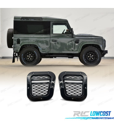 ENTRADAS DE AR LATERAIS ​LAND ROVER DEFENDER 83-16 LOOK SVX