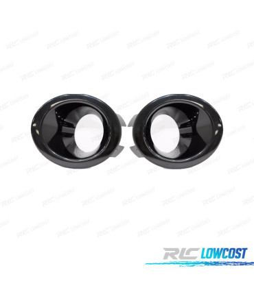 TAMPA MOLDURA FAROIS DE NEVOEIRO LAND ROVER FREELANDER 2 10-13 PRETO BRILHANTE