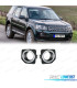 TAMPA MOLDURA FAROIS DE NEVOEIRO LAND ROVER FREELANDER 2 10-13 PRETO CROMADO