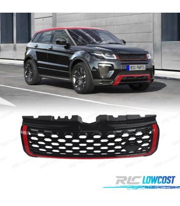 GRELHA RANGE ROVER EVOQUE 10-18 LOOK DYNAMIC PRETO VERMELHO