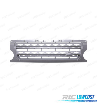 GRELHA LAND ROVER DISCOVERY III 05-09 LOOK DISCOVERY 4 PRATA MATE