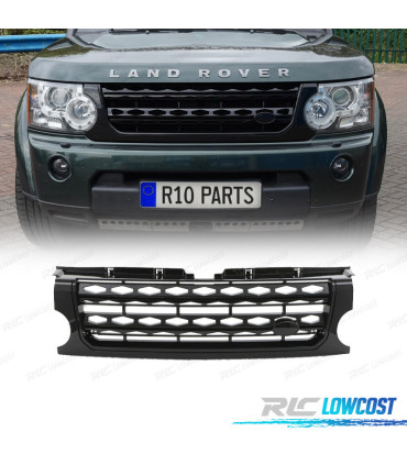 GRELHA LAND ROVER DISCOVERY III 05-09 LOOK DISCOVERY 4 PRETO BRILHANTE