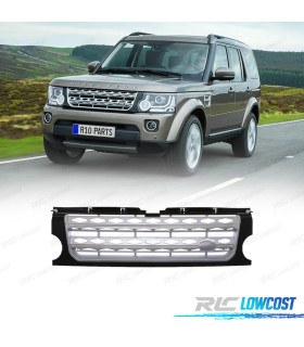 GRELHA LAND ROVER DISCOVERY III 05-09 LOOK DISCOVERY 4 PRETO BRILHANTE PRATA