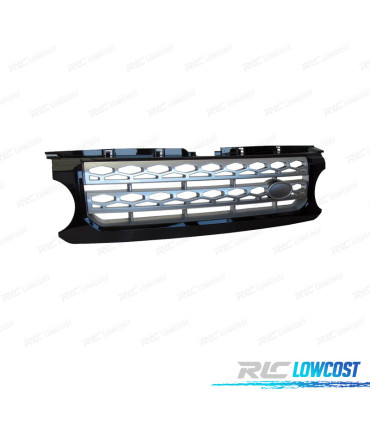 GRELHA LAND ROVER DISCOVERY IV 09-16 PRETO BRILHANTE PRATA